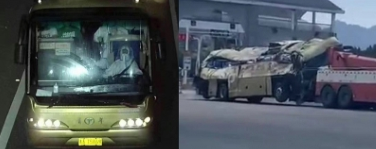 चीनमा बस दुर्घटना- २७ जनाको मृत्यु, २० घाइते